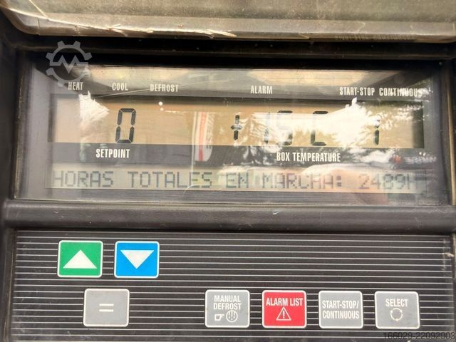 Reefer semitrailer KRONE Kühlauflieger mit Verdampfer - Vector 1950