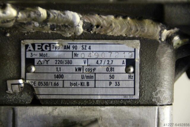 Hydraulikaggregat 1,1 kW/1400 U/min Frieseke & Hoepfner MKPR 6/1,6 450 bar