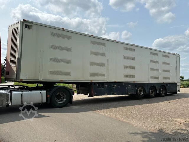Cattle transport Berdex NO BERDEX HMK 4 stock livestock trailer SPF