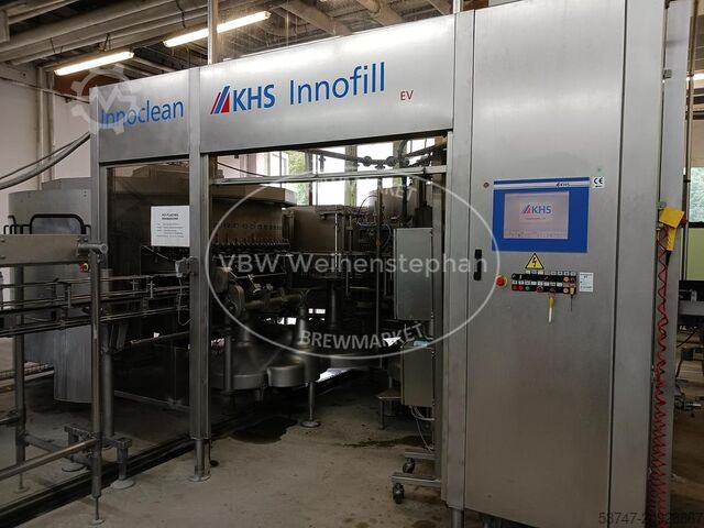 Rinsing, filling and sealing machine KHS 