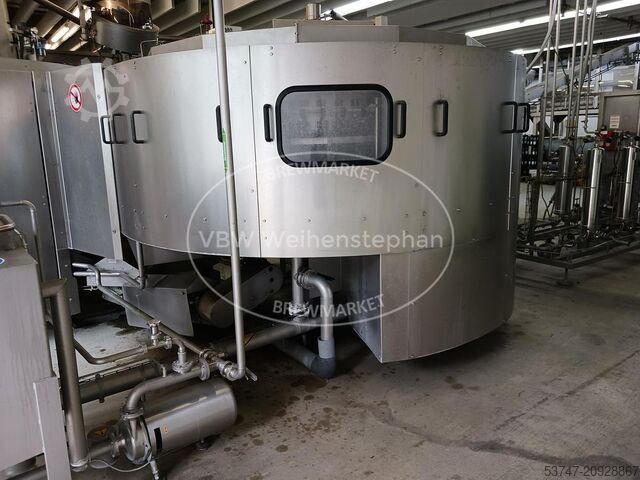 Rinsing, filling and sealing machine KHS 