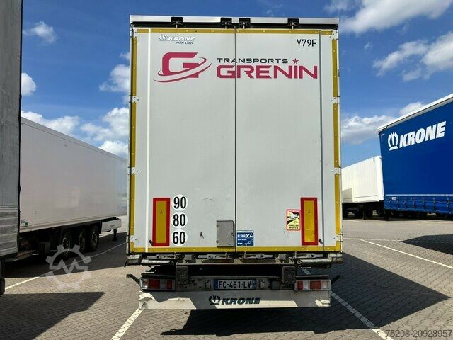 Open semitrailer with tarp Krone Profi Liner SDP 27 eLB4-CS
