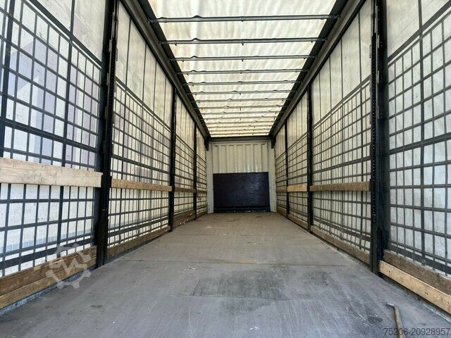 Open semitrailer with tarp Krone Profi Liner SDP 27 eLB4-CS