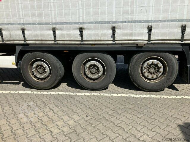 Open semitrailer with tarp Krone Profi Liner SDP 27 eLB4-CS