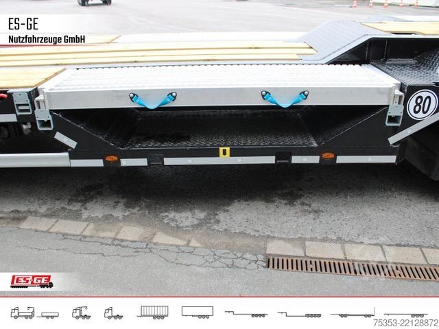 Low loader trailer SCHWARZMÜLLER Tieflader mit gekröpftem Plateau