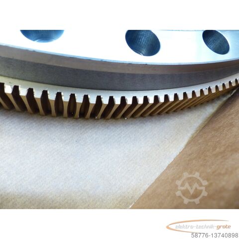 Component  Gleason-Pfauter 0/360.10.133.01 Schneckenrad u. Schneckenwelle - ! -