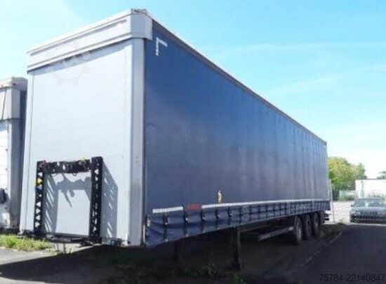 Open semitrailer with tarp KöGEL MEGA S24-1,15 13.620MM, SAF, LIFT,  MIETKAUF MöGLICH