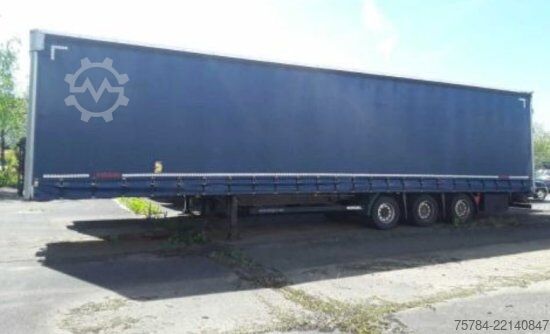 Open semitrailer with tarp KöGEL MEGA S24-1,15 13.620MM, SAF, LIFT,  MIETKAUF MöGLICH