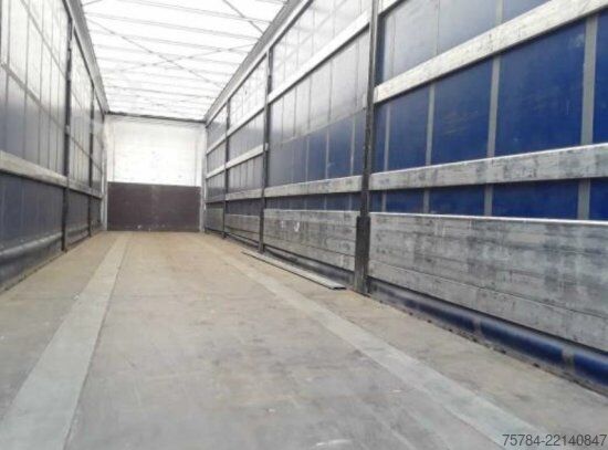 Open semitrailer with tarp KöGEL MEGA S24-1,15 13.620MM, SAF, LIFT,  MIETKAUF MöGLICH
