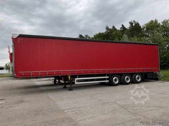 Open semitrailer with tarp SCHMITZ CURTAINSIDER SCS 24/L, PK, LIFT, ALU, TOP!!  MIETKAUF MGL.