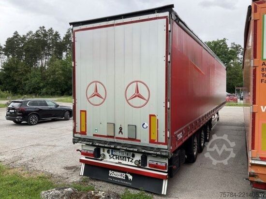 Open semitrailer with tarp SCHMITZ CURTAINSIDER SCS 24/L, PK, LIFT, ALU, TOP!!  MIETKAUF MGL.