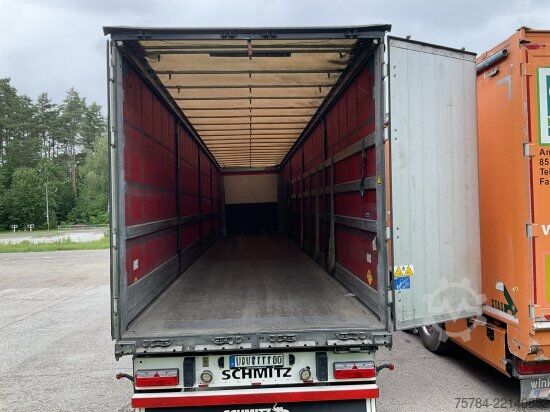 Open semitrailer with tarp SCHMITZ CURTAINSIDER SCS 24/L, PK, LIFT, ALU, TOP!!  MIETKAUF MGL.