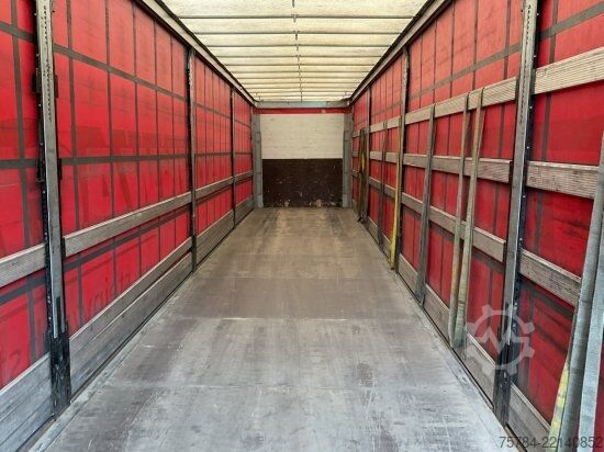 Open semitrailer with tarp SCHMITZ CURTAINSIDER SCS 24/L, PK, LIFT, ALU, TOP!!  MIETKAUF MGL.