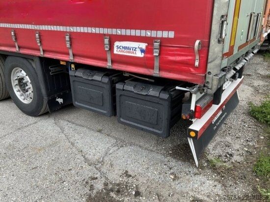 Open semitrailer with tarp SCHMITZ CURTAINSIDER SCS 24/L, PK, LIFT, ALU, TOP!!  MIETKAUF MGL.