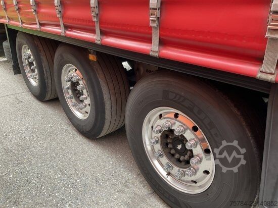 Open semitrailer with tarp SCHMITZ CURTAINSIDER SCS 24/L, PK, LIFT, ALU, TOP!!  MIETKAUF MGL.