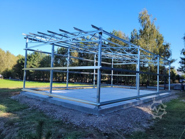 6x20 Galvanized steel hall structure BATOR Konstrukcja stalowa