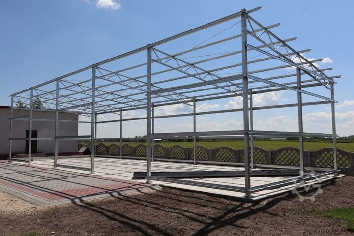 6x20 Galvanized steel hall structure BATOR Konstrukcja stalowa