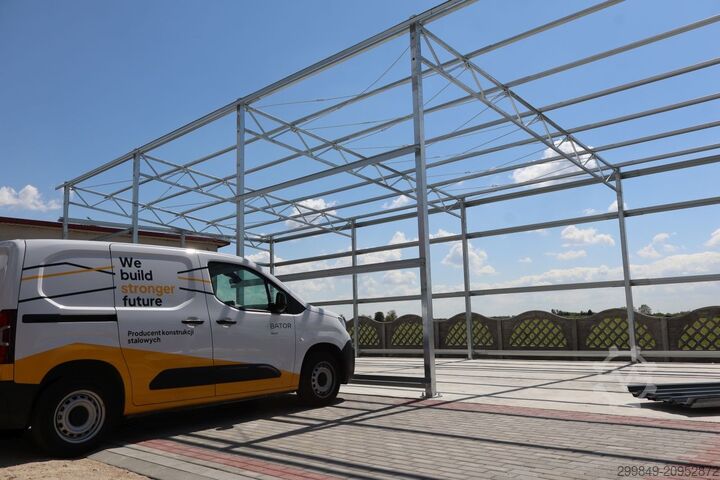 6x20 Galvanized steel hall structure BATOR Konstrukcja stalowa