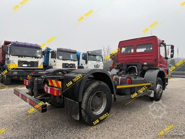 Truck chassis Mercedes-Benz Atego 1828K Abrollkipper 4x2 Manual EU3
