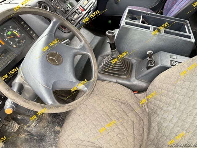 Truck chassis Mercedes-Benz Atego 1828K Abrollkipper 4x2 Manual EU3