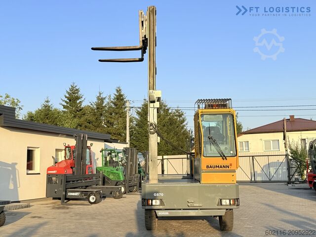Side loader forklift Baumann GS 70/14/50 DUPLEX DIESEL LIKE NEW
