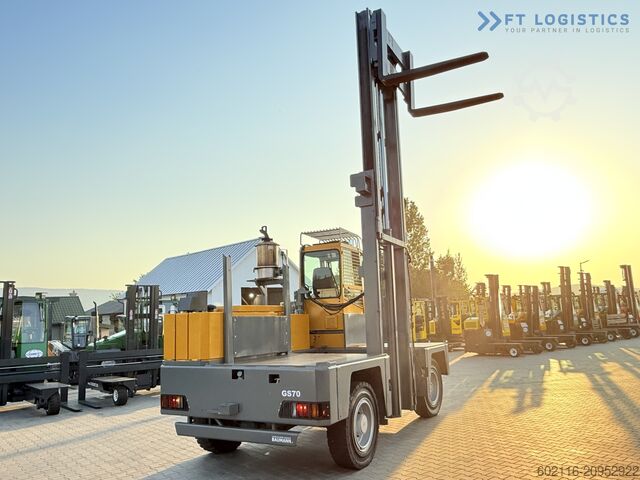Side loader forklift Baumann GS 70/14/50 DUPLEX DIESEL LIKE NEW
