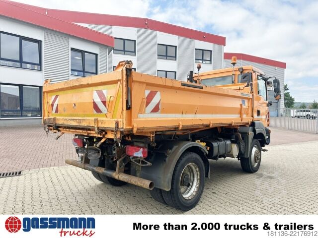 Kipper LKW MAN TGM 18.290 4X4 BL, Winterdienstausstattung