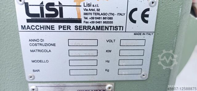 FRÄS- UND KOPIERMASCHINE ALUMA PANTO 10 LISI ITALY PANTO 10