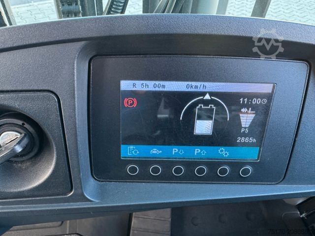 Front loader forklift JUNGHEINRICH EFG 215 / Triplex: 4.25m! / SS / nur 2.865h!