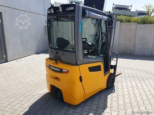 Front loader forklift JUNGHEINRICH EFG 215 / Triplex: 4.25m! / nur 3.439h! / 2022