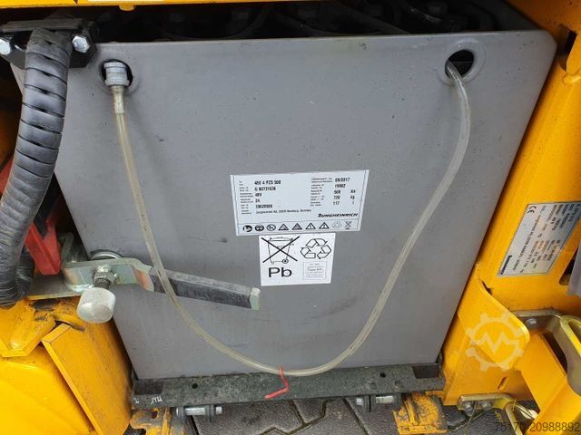 Front loader forklift JUNGHEINRICH EFG 215 / Triplex: 4.25m! / SS / nur 1.368h!