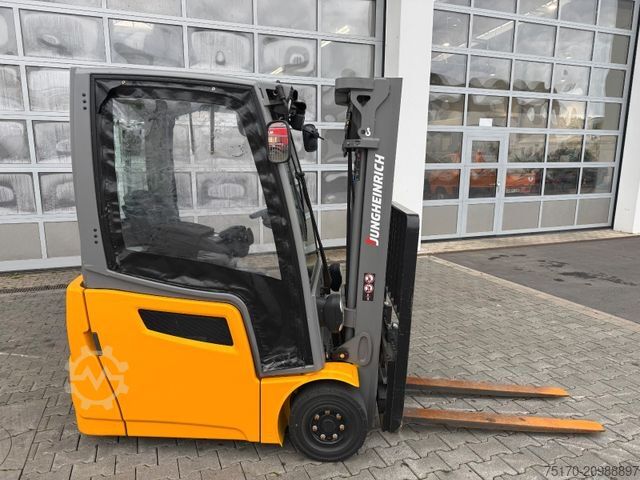 Front loader forklift JUNGHEINRICH EFG 215 / Triplex: 4.25m! / SS / nur 2.819h!