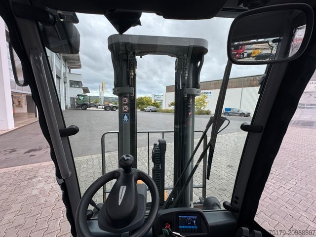 Front loader forklift JUNGHEINRICH EFG 215 / Triplex: 4.25m! / SS / nur 2.819h!