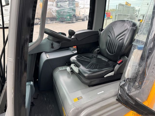 Front loader forklift JUNGHEINRICH EFG 215 / Triplex: 4.25m! / SS / nur 3.298h!