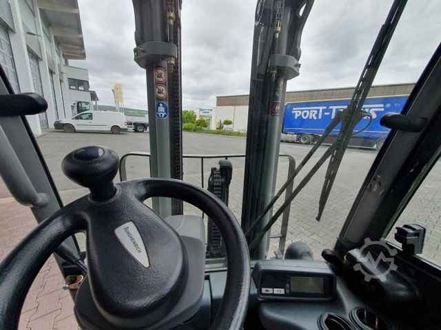 Front loader forklift JUNGHEINRICH EFG 215 / Triplex: 4.25m! / SS /  4.297h!