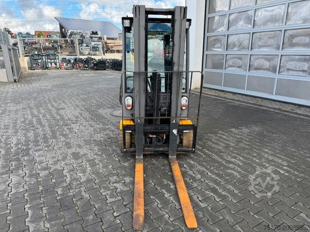 Front loader forklift JUNGHEINRICH EFG 215 / Triplex: 4.25m! / SS / nur 3.092h!