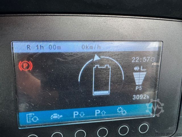 Front loader forklift JUNGHEINRICH EFG 215 / Triplex: 4.25m! / SS / nur 3.092h!