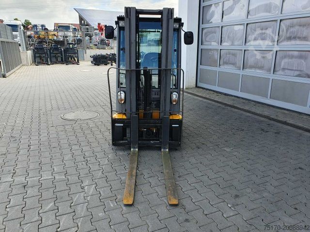 Front loader forklift JUNGHEINRICH EFG 215 / Triplex: 4.25m! / SS /  2.472h! / 2020