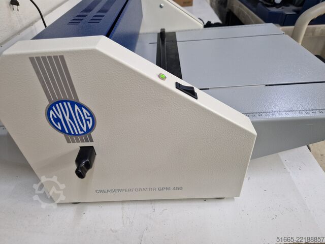 Grooving and perforating machine Cyklos GMP 450 Creaser and Perforator