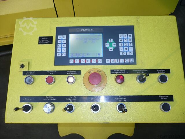 Plate rolling machine Stölting VB 322