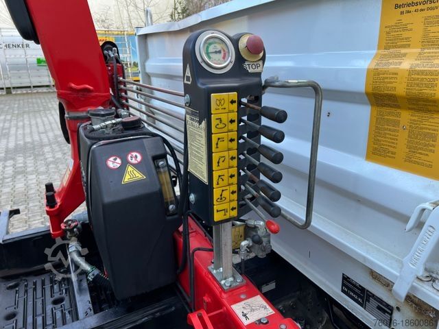 Dreiseitenkipper FUSO 7 C 15 Kipper Meiller Kran Fassi Klima