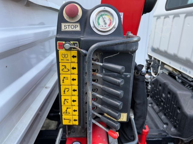 Three-way tipper van FUSO 7 C 15 Kipper Meiller Kran Fassi Klima