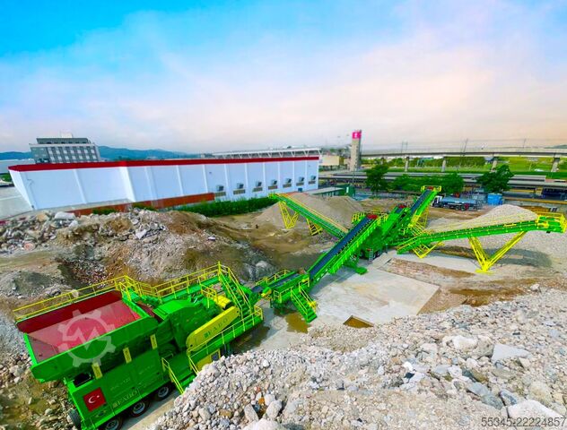Zerkleinerungsanlage / Prallbrecher FABO Crushing Equipment 200-450 th impact crusher stone crushers