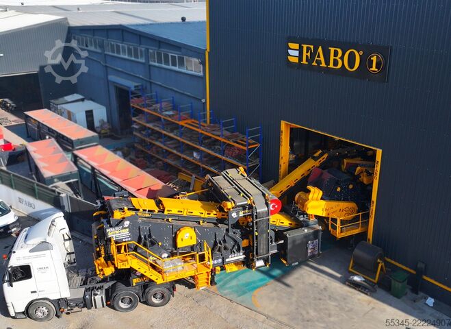 Zerkleinerungsanlage FABO Mobile Impact Crusher Mobile Impact Crusher MTK-130