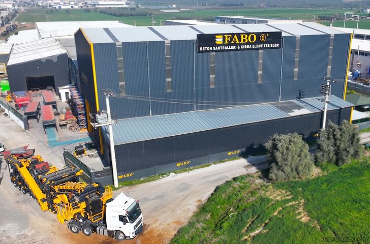 Zerkleinerungsanlage FABO Mobile Impact Crusher Mobile Impact Crusher MTK-130