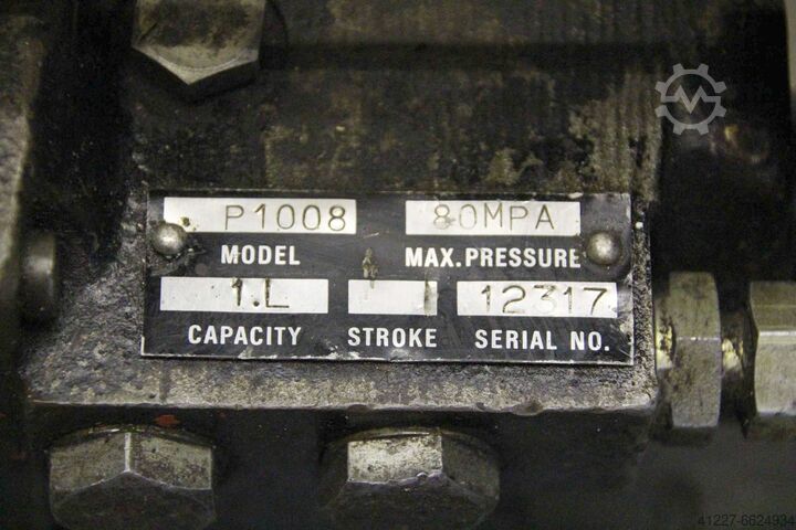 Hand hydraulic pump 800 bar Bahco P1008 zweistufig