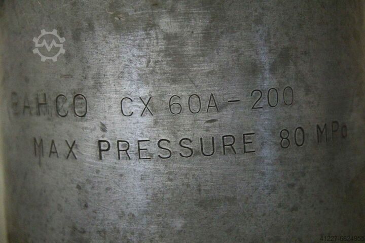 Kurzhub-Schwerlastzylinder Bahco CX 60A-200 Hub 200 mm