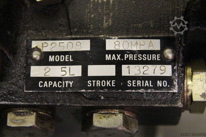 Handhydraulikpumpe 800 bar Bahco P2508 zweistufig