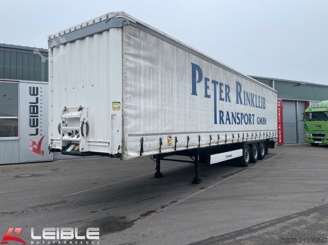 Auflieger mit Pritsche & Plane KRONE SD*Tautliner*Liftachse*Zertifikat*SAF-Achsen*