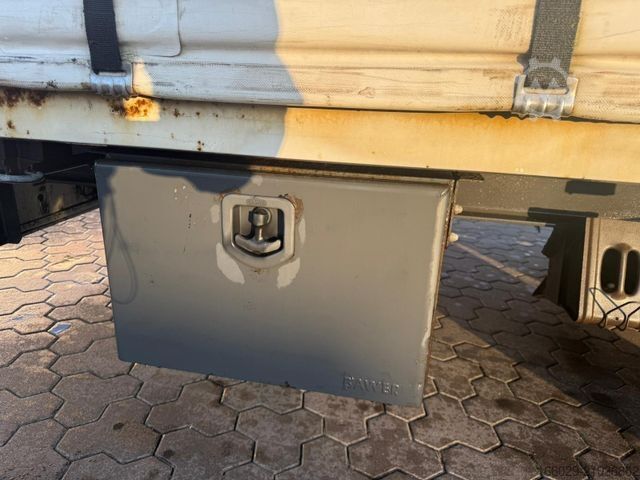 Anhänger mit Pritsche & Plane  Wiese 2-Achs Tandem Planen Anhänger